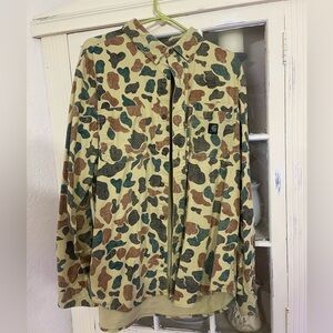 Carhartt Old School Camo Flannel - Sz Large
